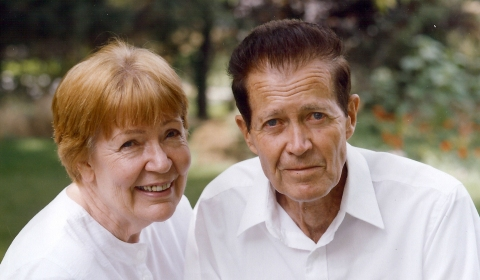 Clay McConkie with his wife Julie